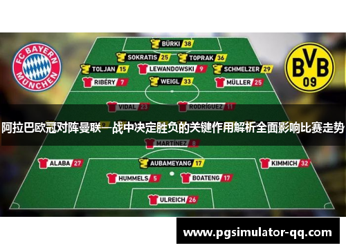阿拉巴欧冠对阵曼联一战中决定胜负的关键作用解析全面影响比赛走势 阿拉巴欧冠对阵曼联一战中决定胜负的关键作用解析全面影响比赛走势